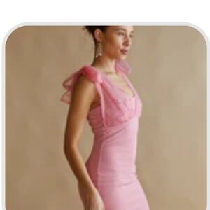 pink hoco dress